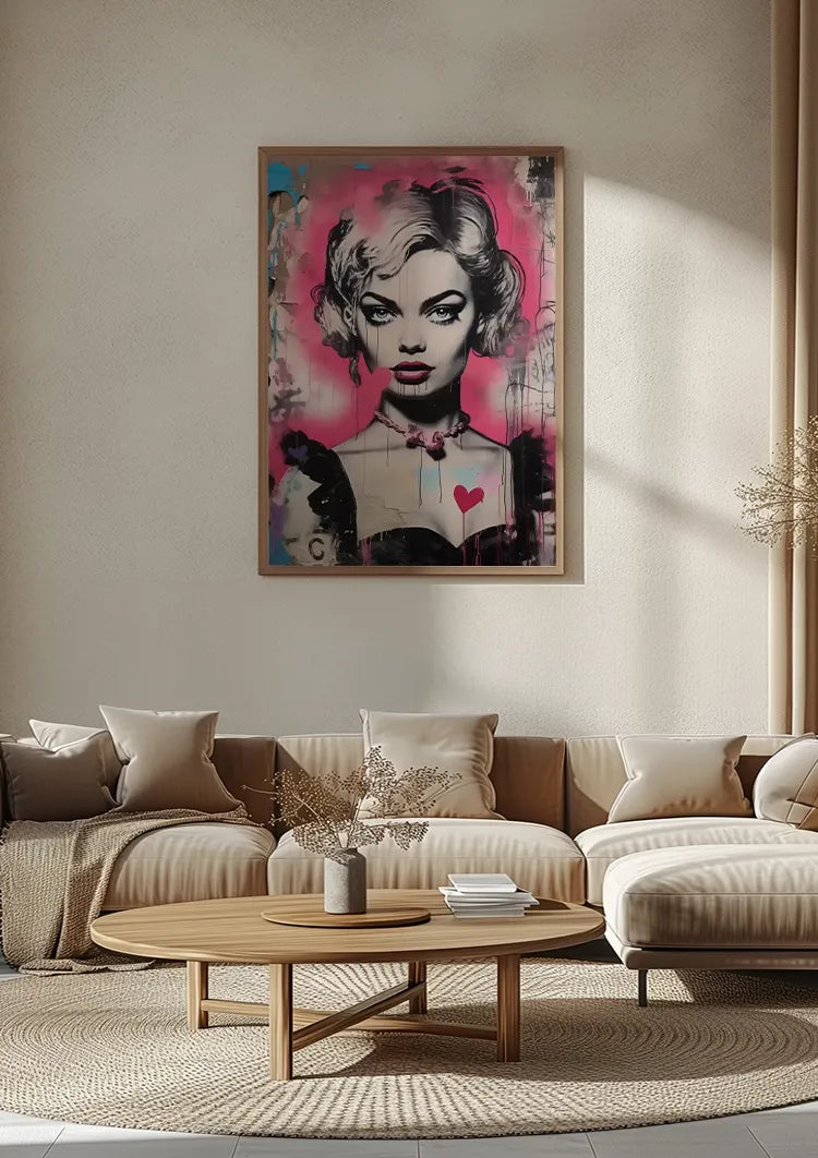 ingelijst,poster ingelijst,poster