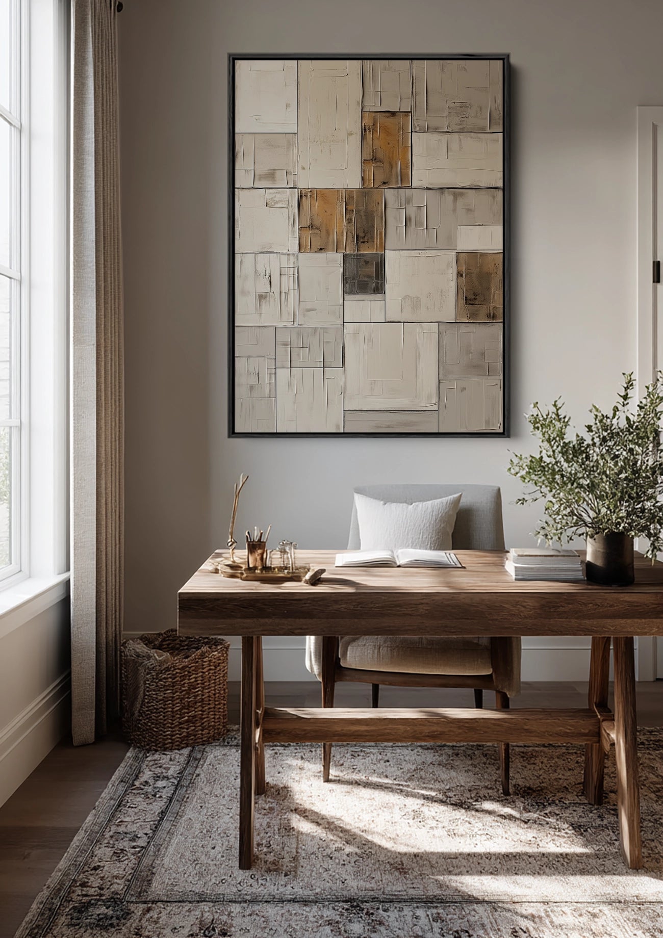 Ordening Abstract Schilderij Ordening Abstract Schilderij