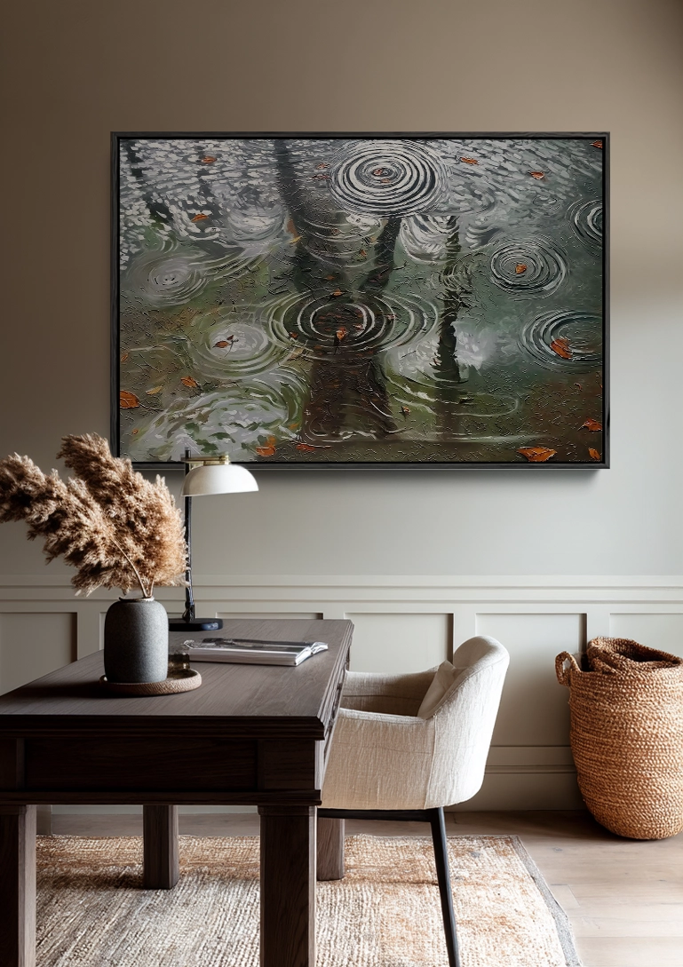 Stille Vloed Schilderij Stille Vloed Schilderij