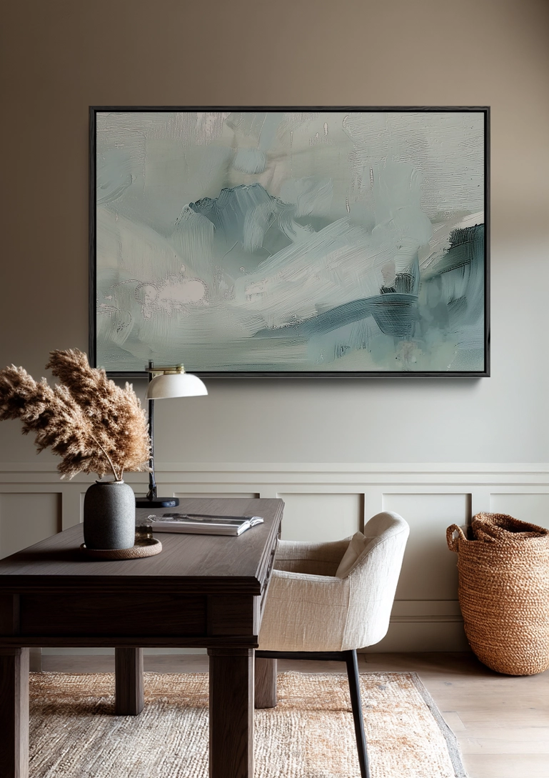 Sereen Abstract Schilderij Sereen Abstract Schilderij