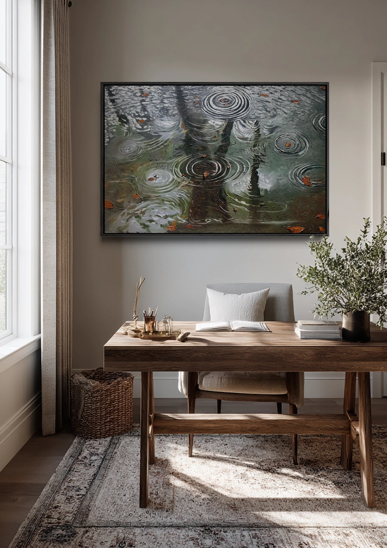 Stille Vloed Schilderij Stille Vloed Schilderij