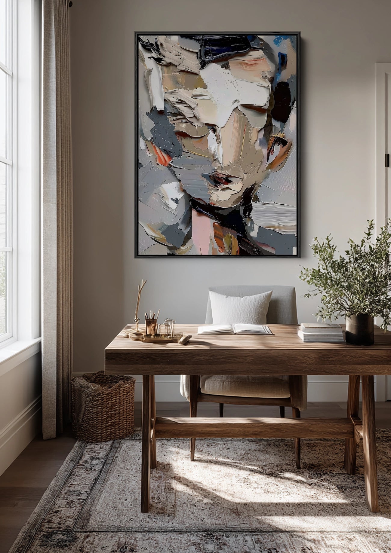 Facecode Schilderij Facecode Schilderij