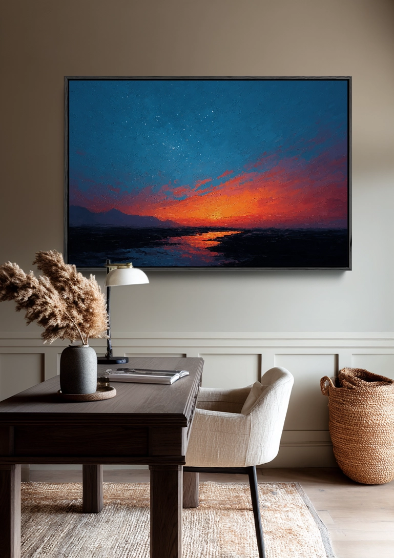 Hemelvuur Schilderij Hemelvuur Schilderij