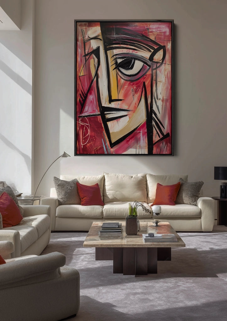 Contour de Chaos Schilderij Contour de Chaos Schilderij