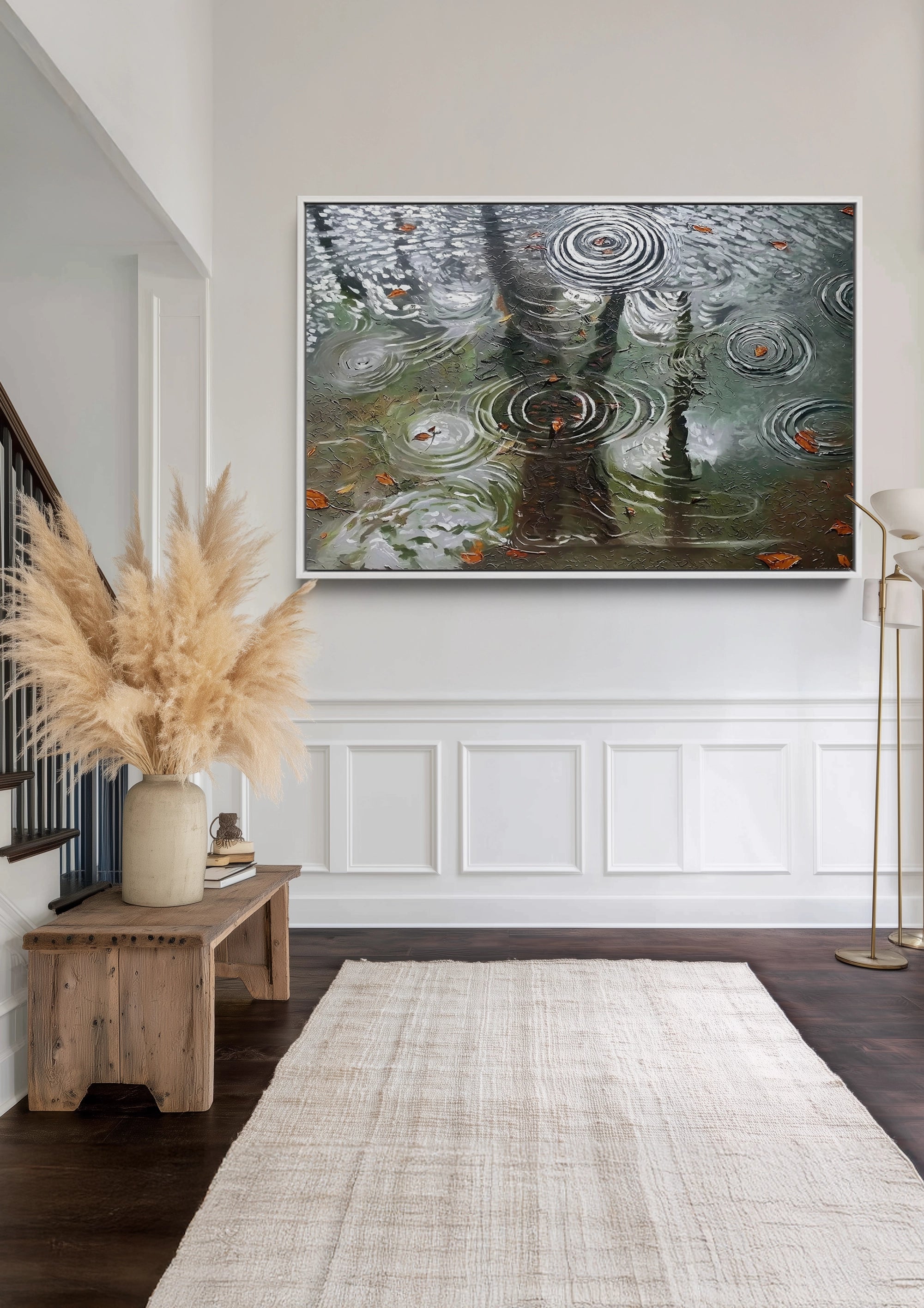 Stille Vloed Schilderij Stille Vloed Schilderij