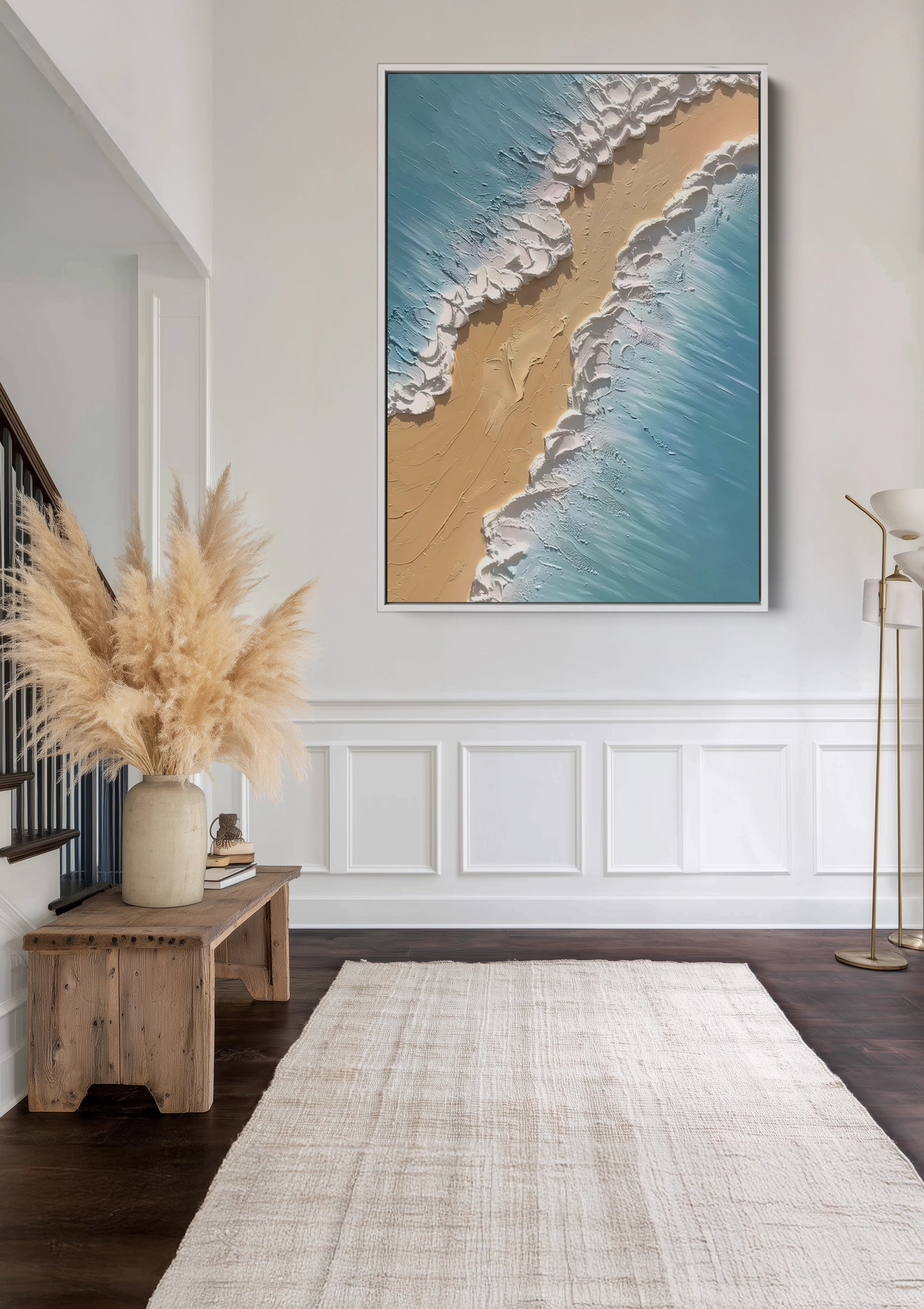 Golfslag Schilderij Golfslag Schilderij