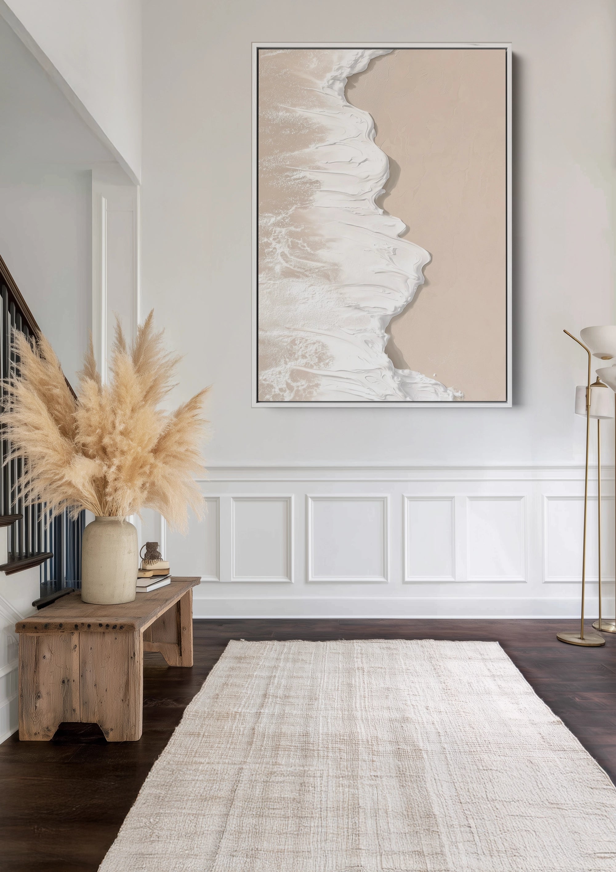 Kustlijn Schilderij Kustlijn Schilderij