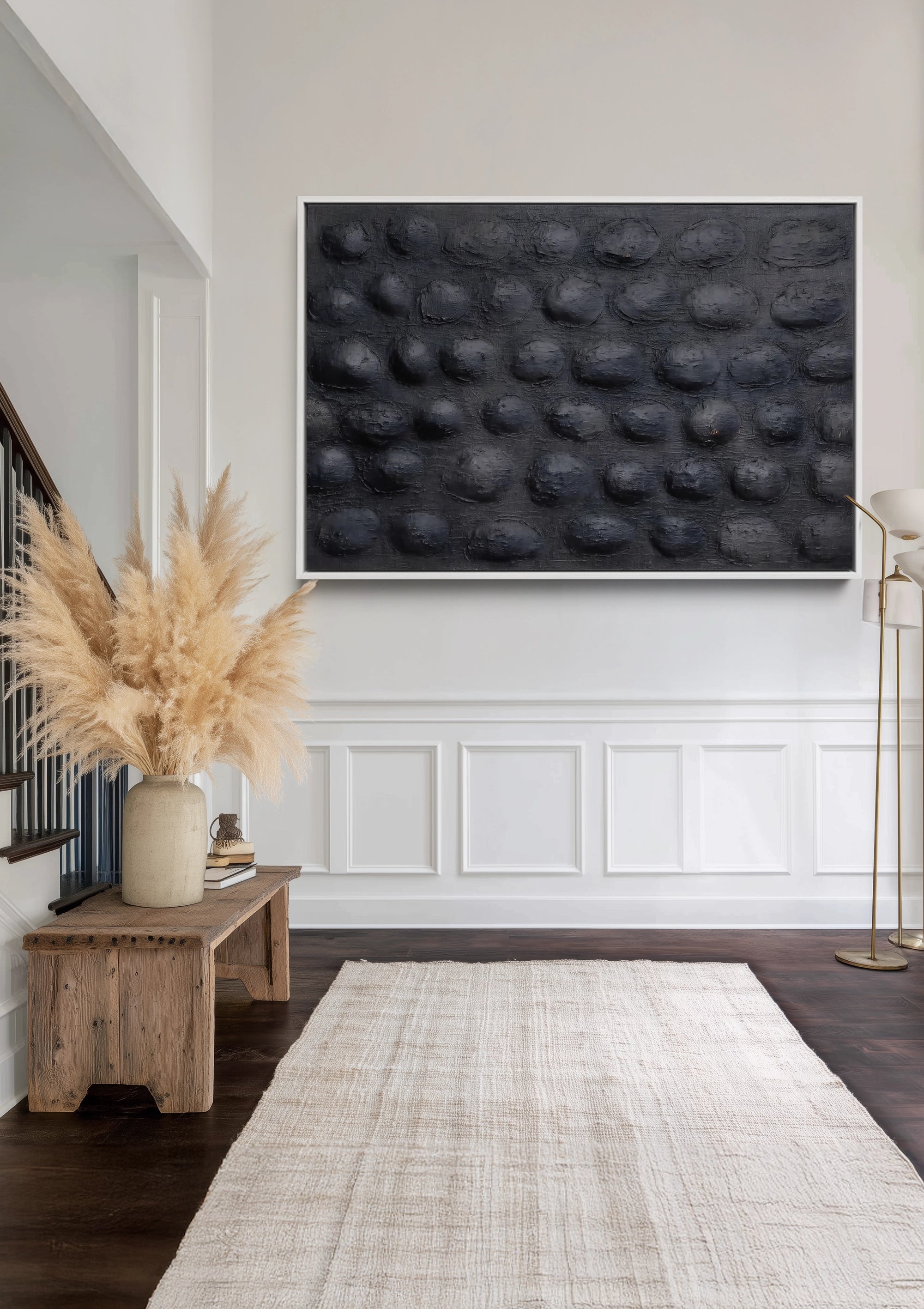 Black Depth Schilderij Black Depth Schilderij