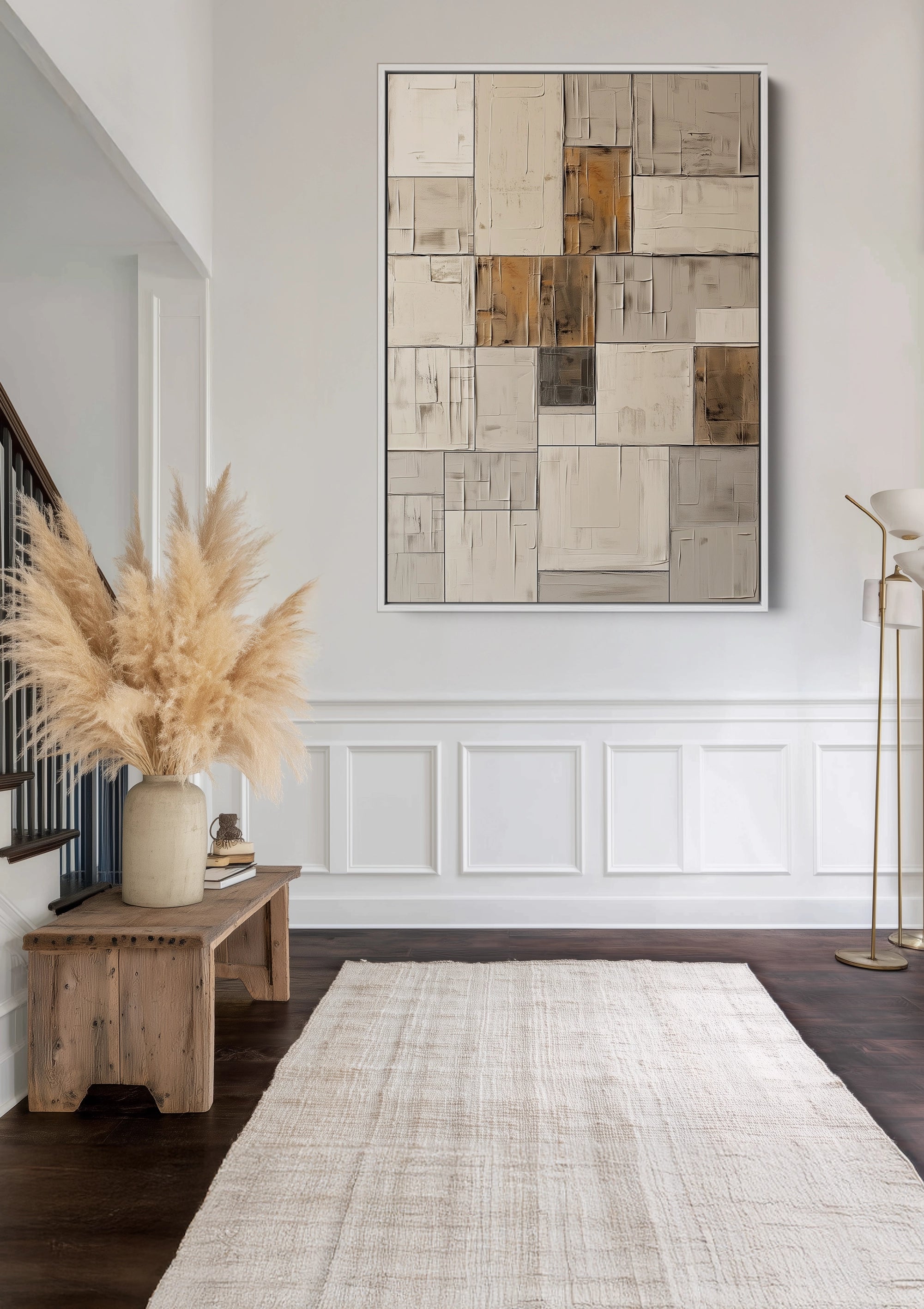 Ordening Abstract Schilderij Ordening Abstract Schilderij