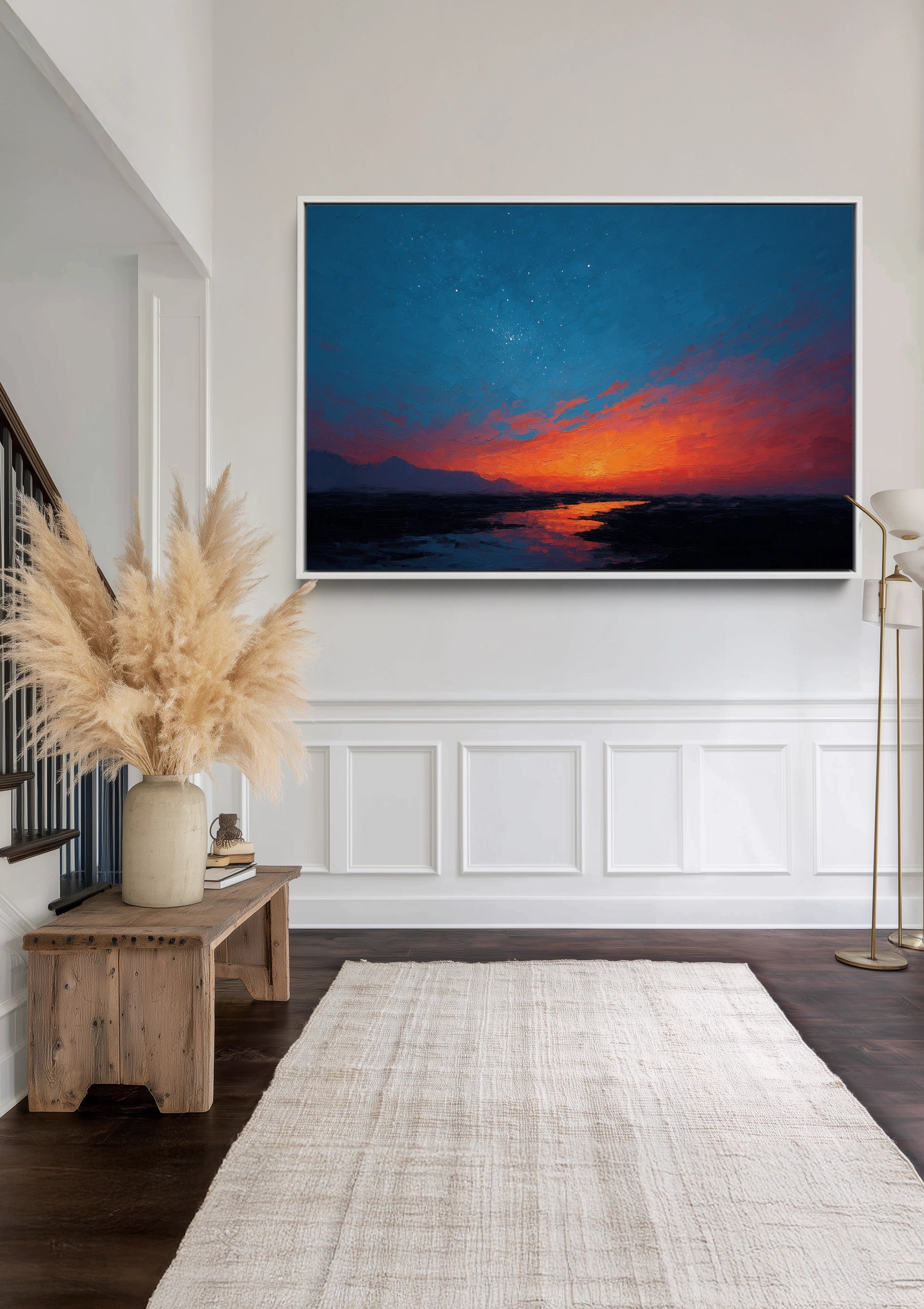 Hemelvuur Schilderij Hemelvuur Schilderij