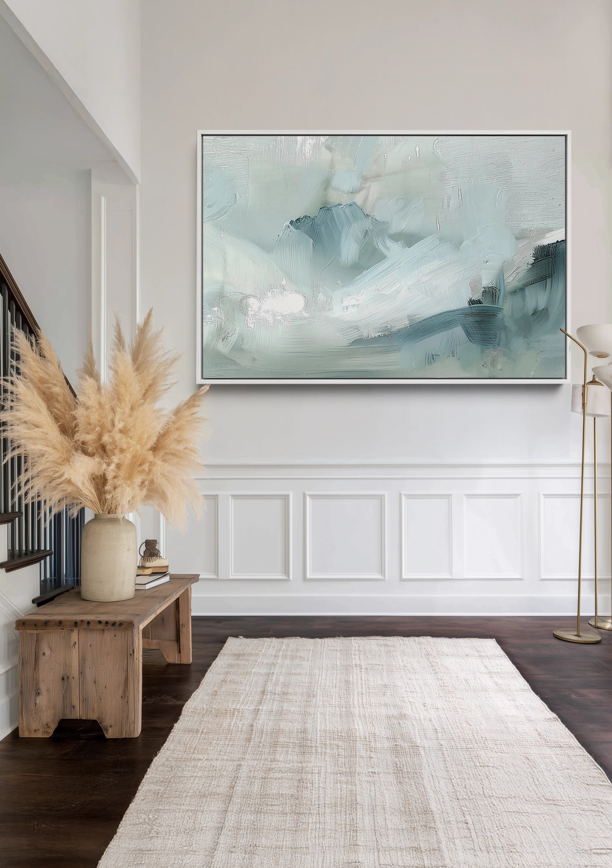 Sereen Abstract Schilderij Sereen Abstract Schilderij