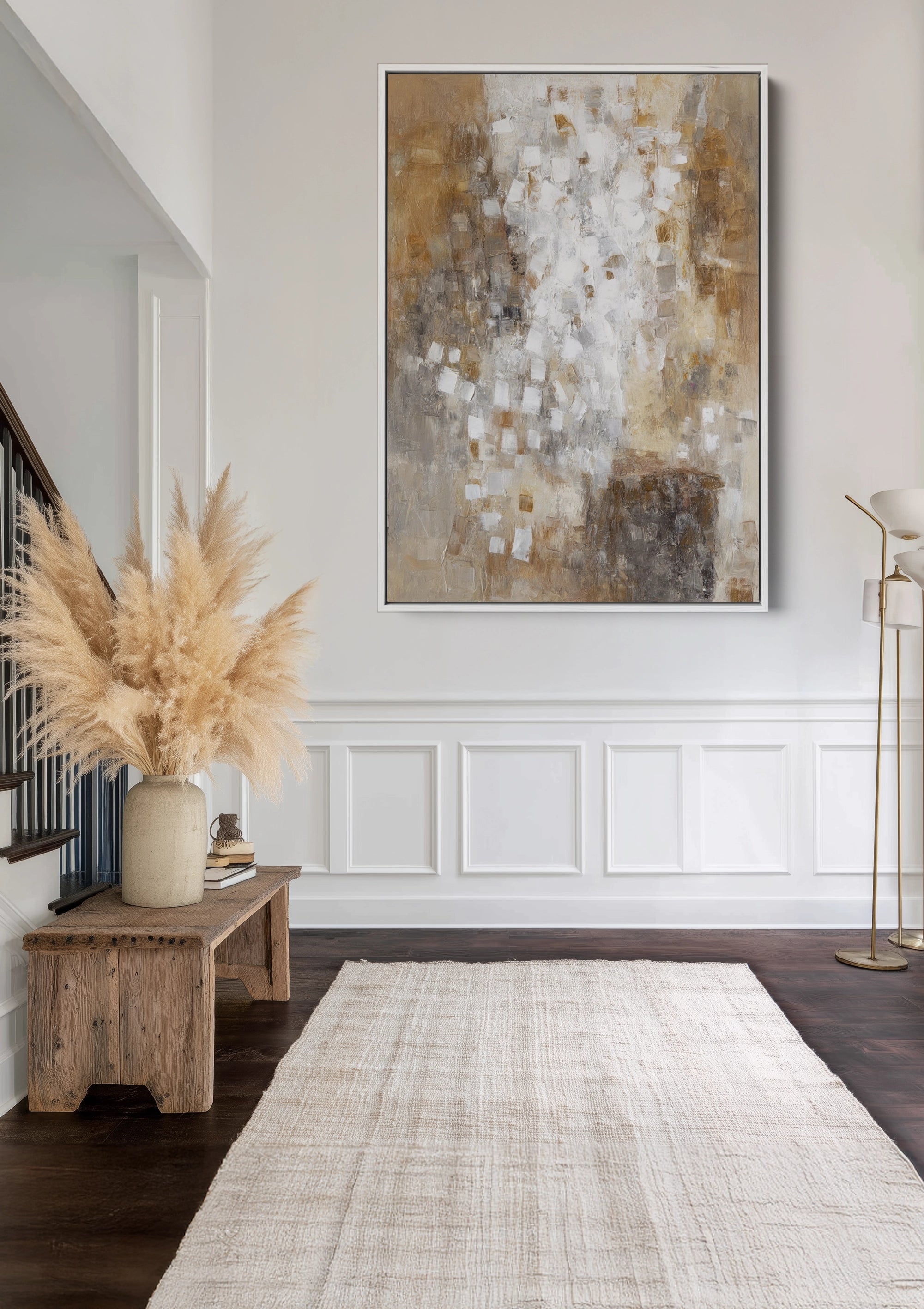 Golden Drift Schilderij Golden Drift Schilderij