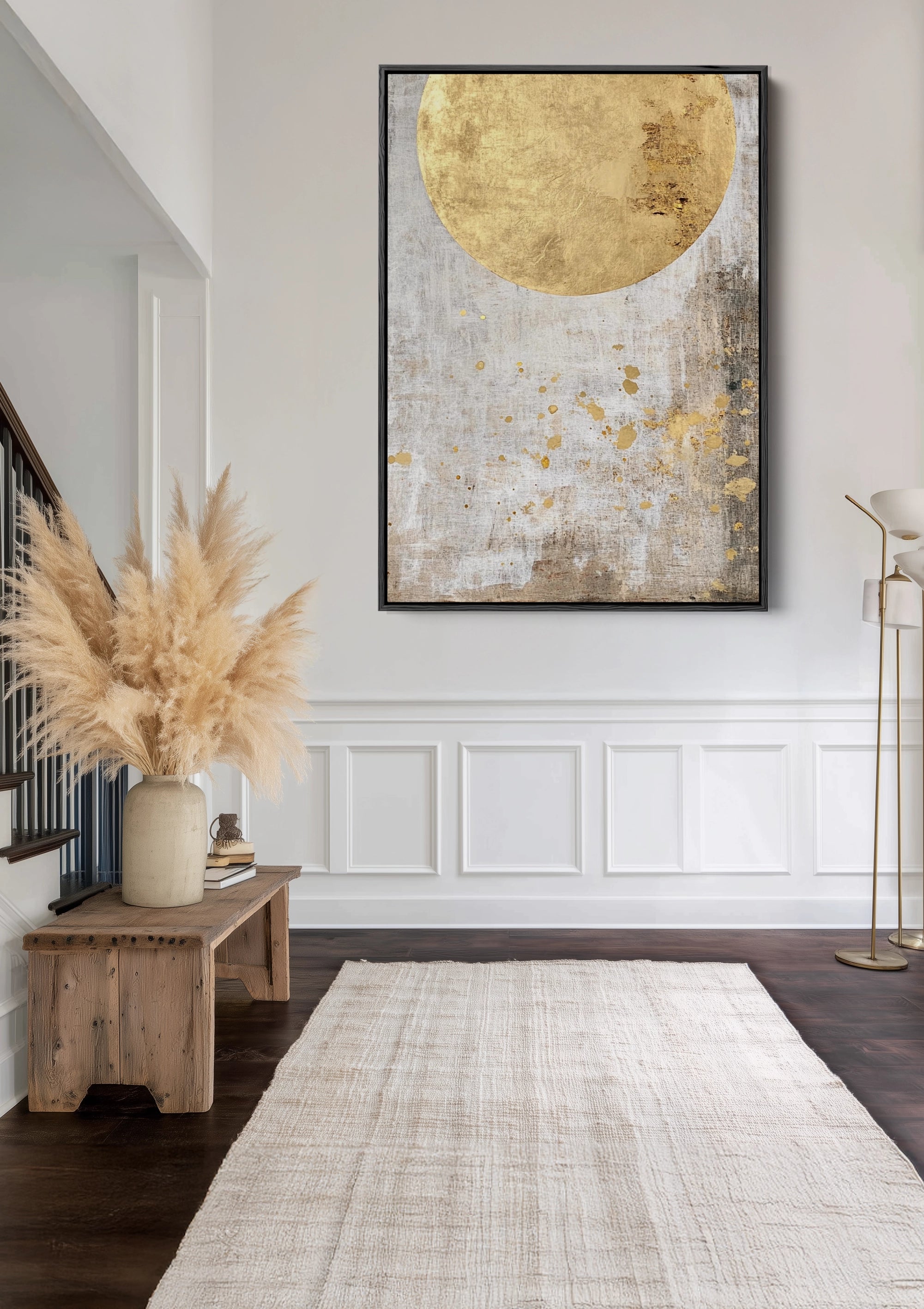 Gouden Hemel Schilderij Gouden Hemel Schilderij