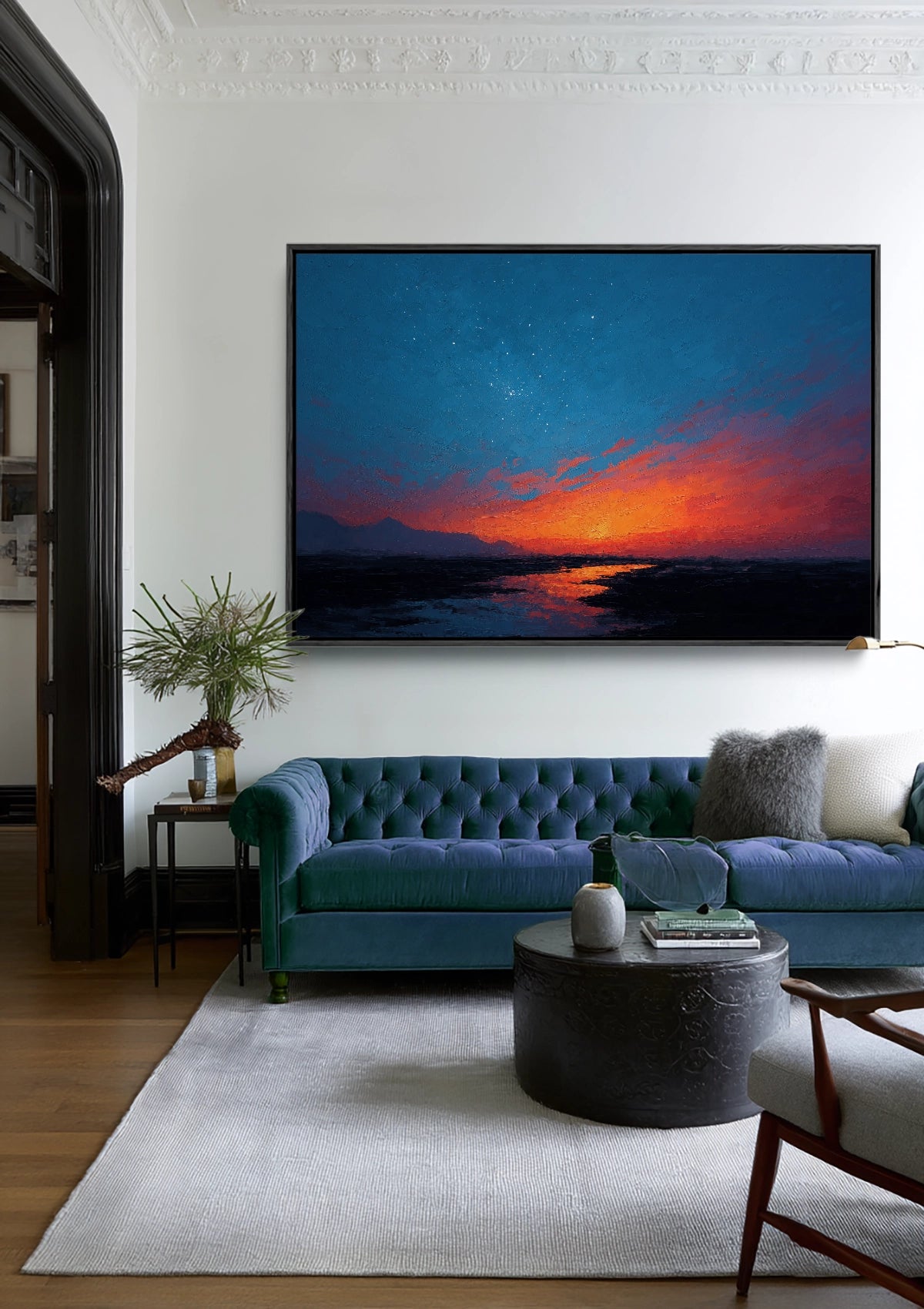 Hemelvuur Schilderij Hemelvuur Schilderij