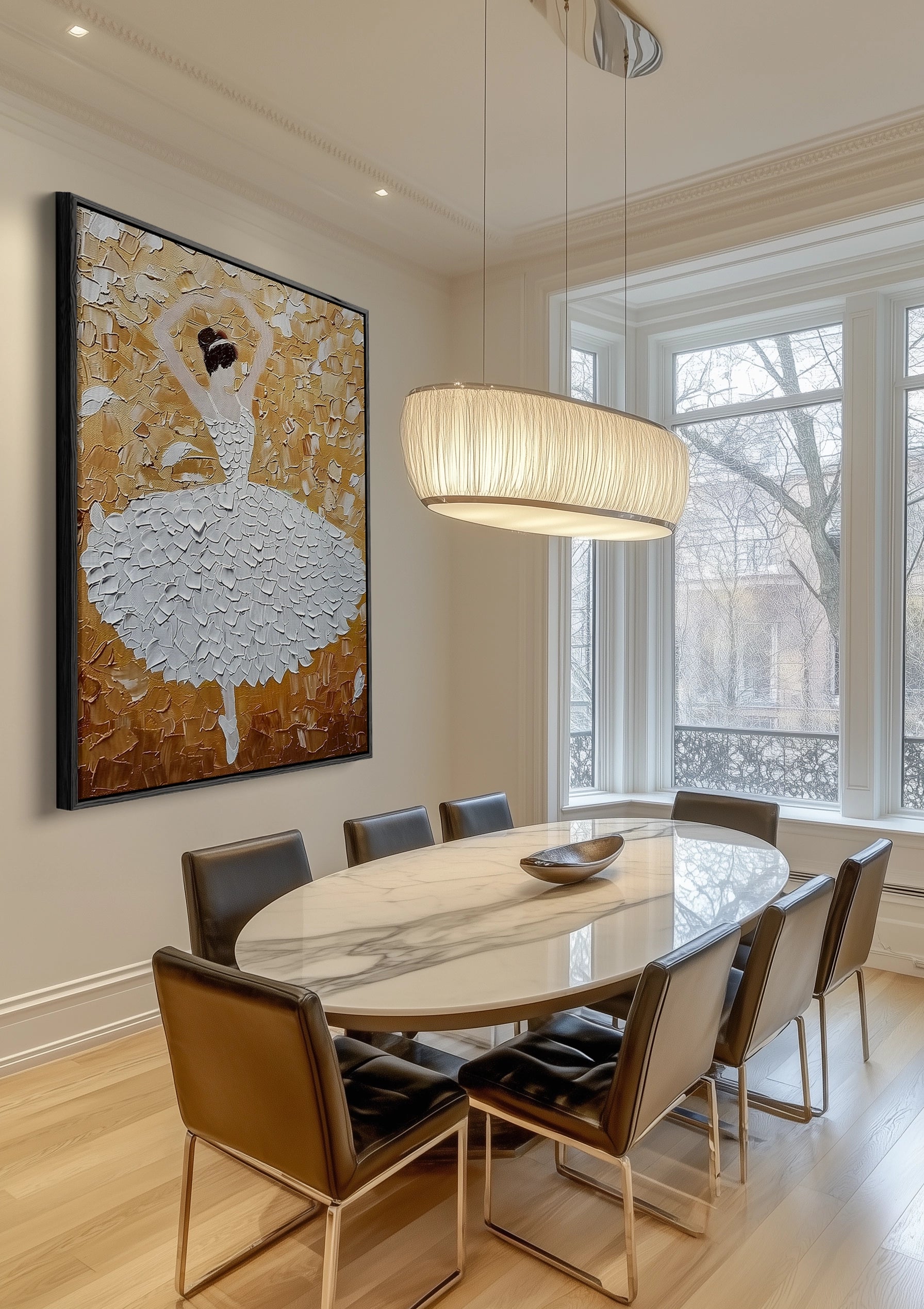 Dans van Licht Schilderij Dans van Licht Schilderij