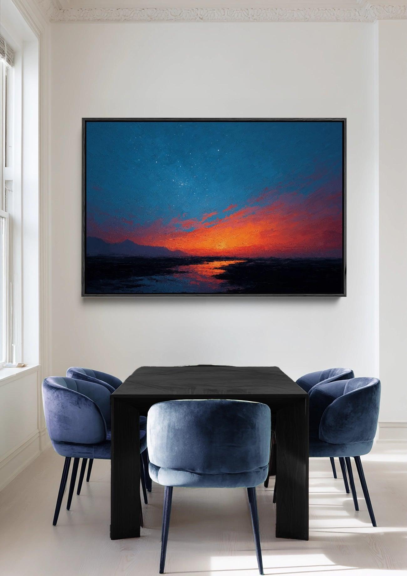 Hemelvuur Schilderij Hemelvuur Schilderij