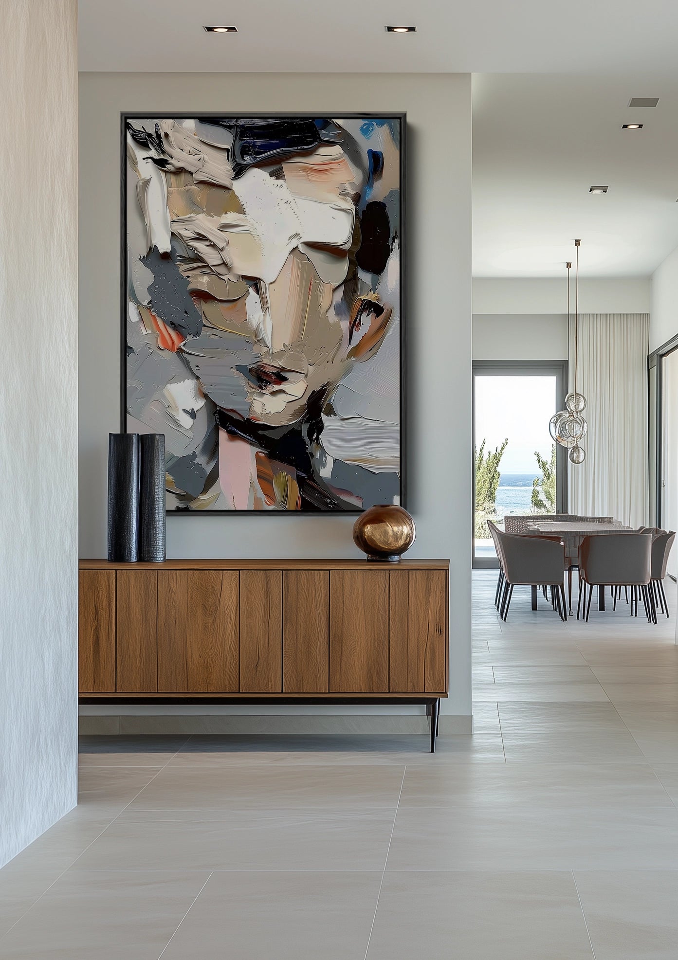 Facecode Schilderij Facecode Schilderij