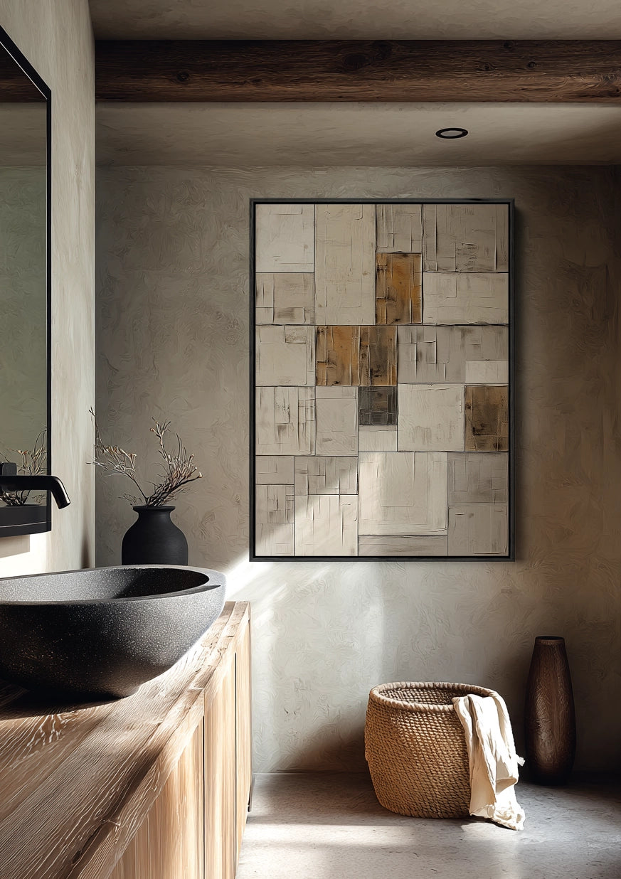 Ordening Abstract Schilderij Ordening Abstract Schilderij