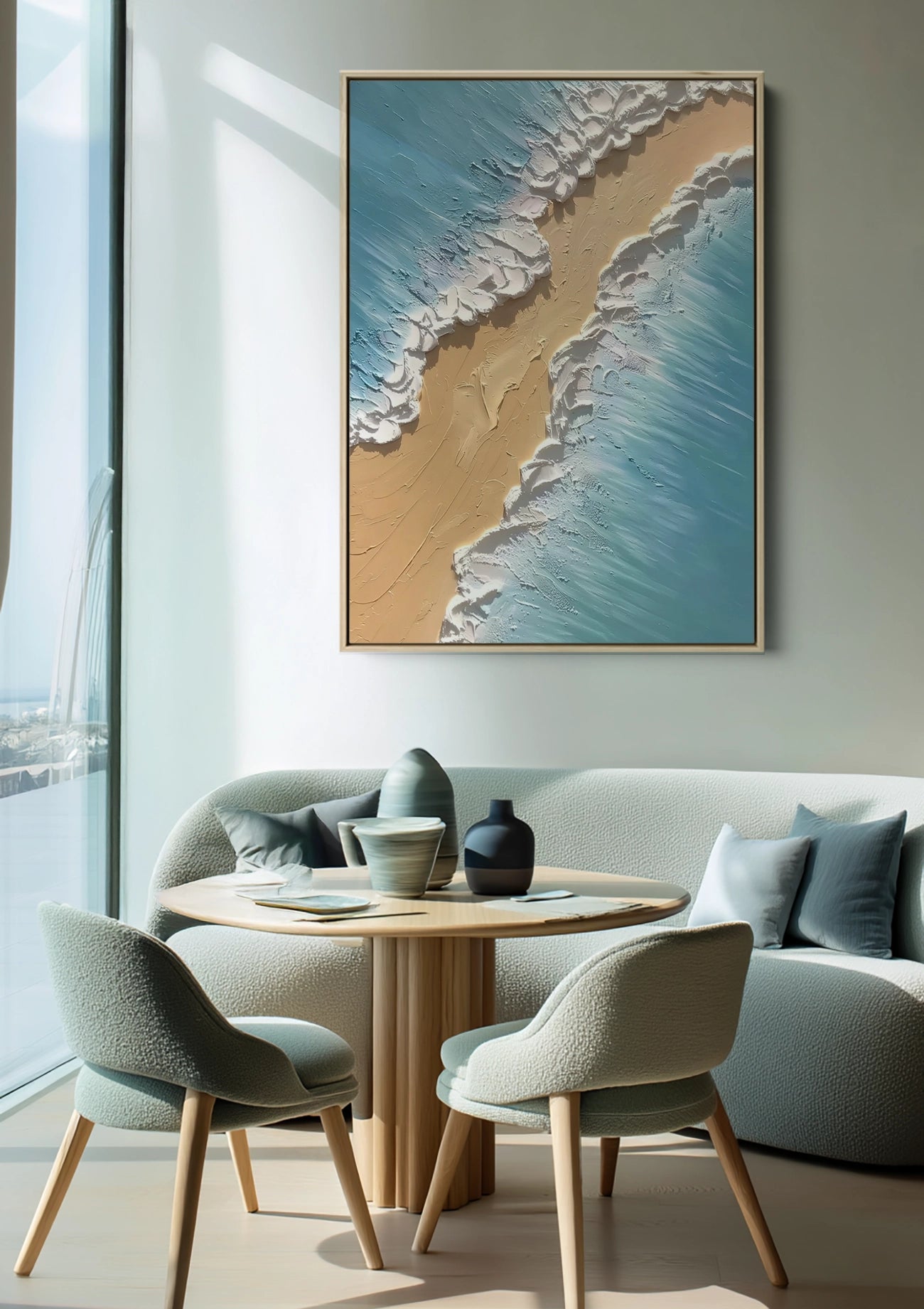 Golfslag Schilderij Golfslag Schilderij