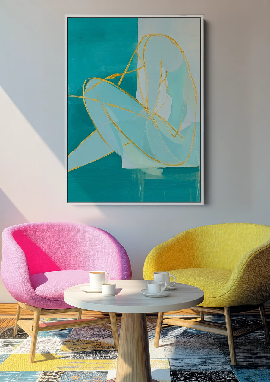 Unfolded Stillness Schilderij Unfolded Stillness Schilderij