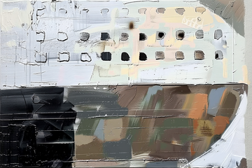 City Echo Schilderij