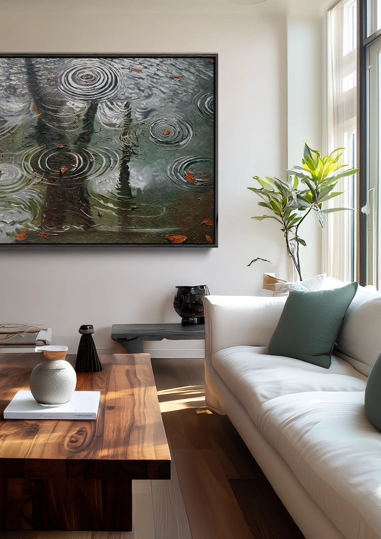 Stille Vloed Schilderij Stille Vloed Schilderij