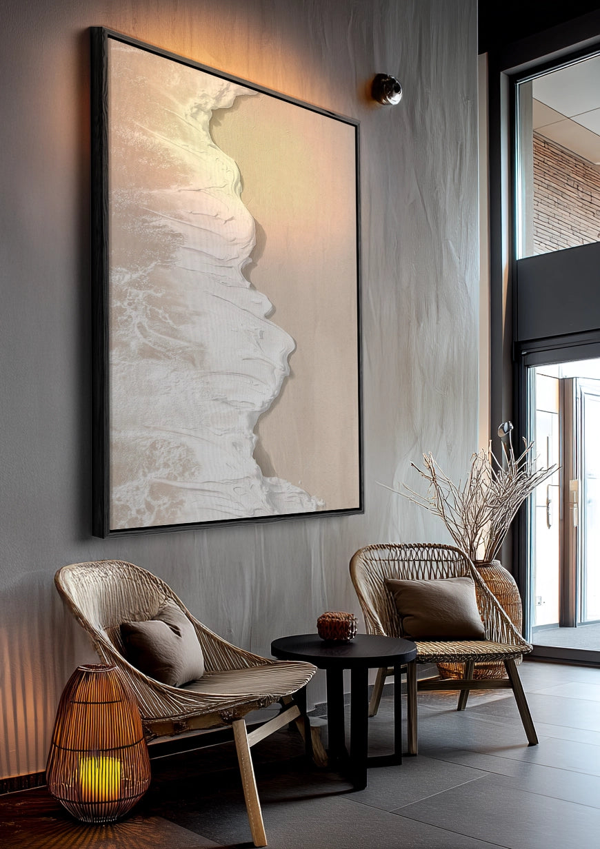 Kustlijn Schilderij Kustlijn Schilderij