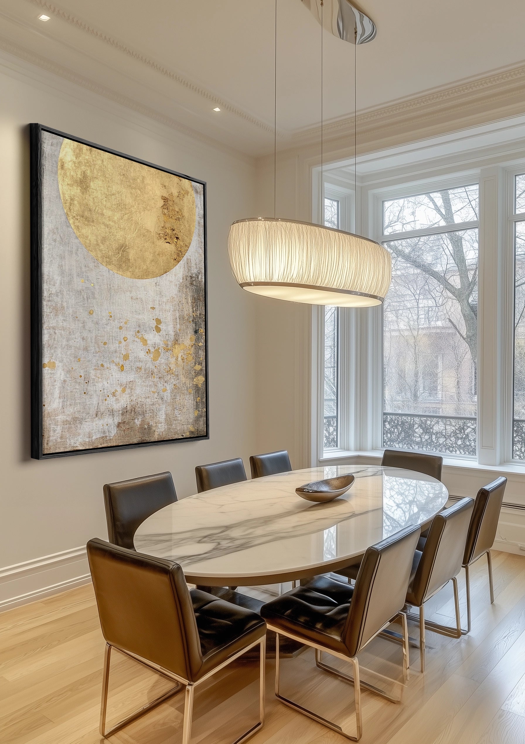 Gouden Hemel Schilderij Gouden Hemel Schilderij