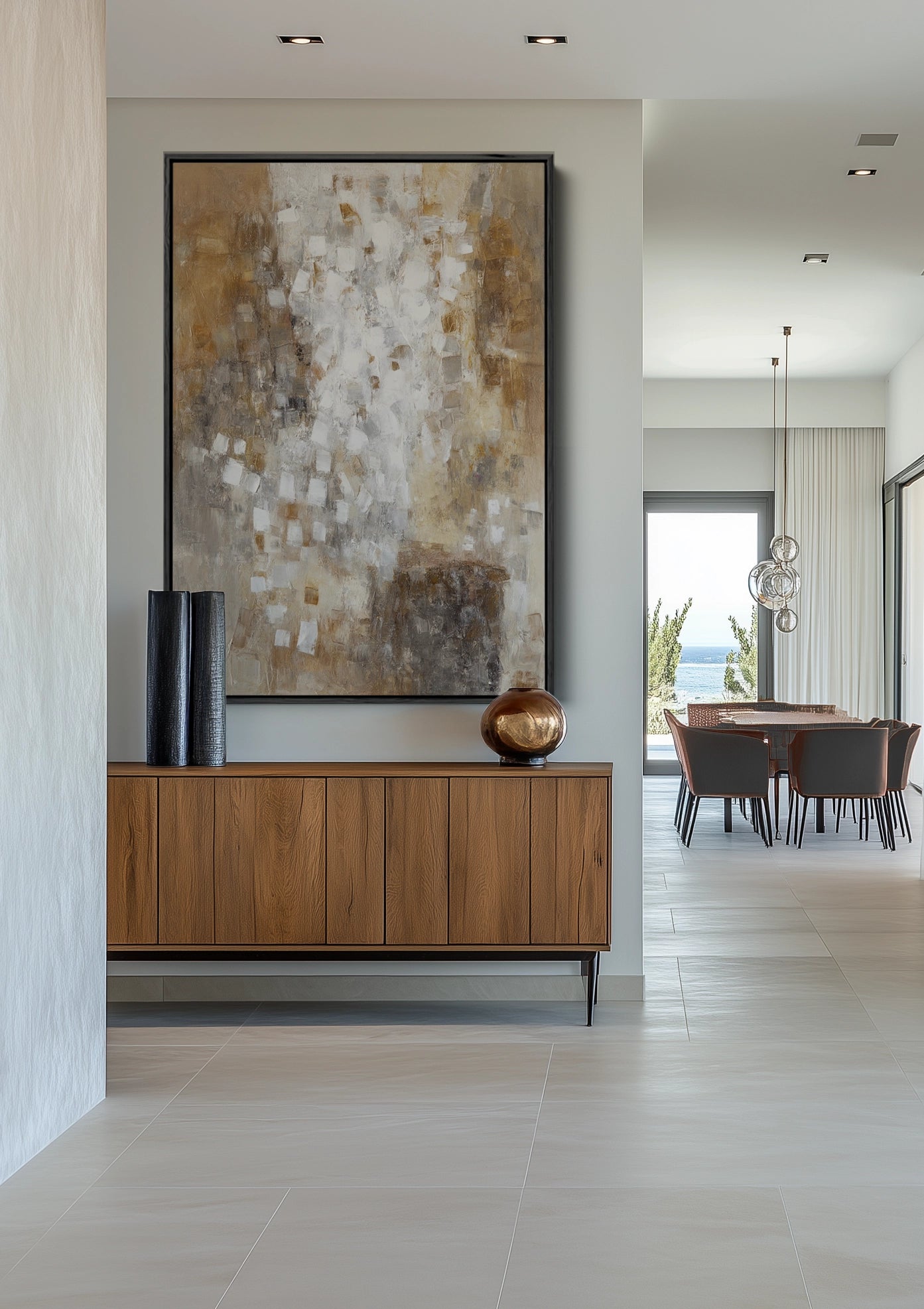 Golden Drift Schilderij Golden Drift Schilderij