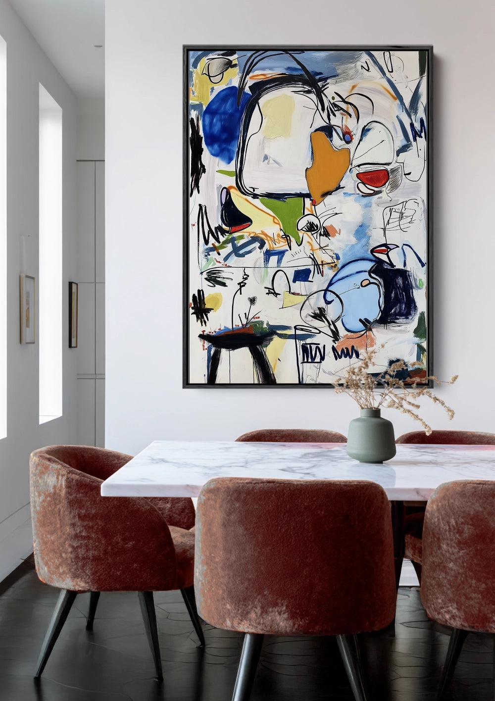 Dwaalspoor Schilderij