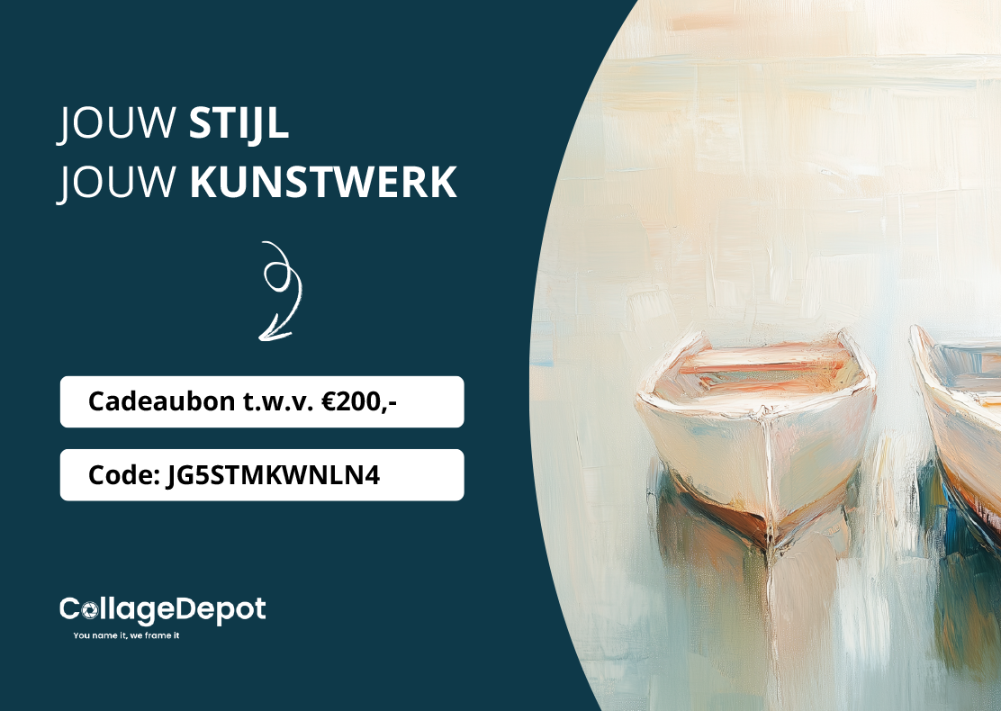 Afdrukbare cadeaubon - verschillende waarden beschikbaar